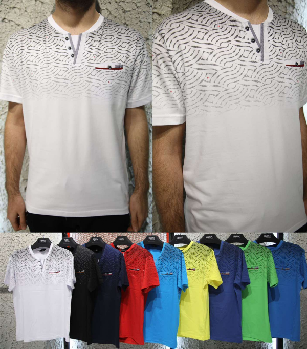 Bluzki męska Roz M-2XL, 1 kolor Paczka 12 szt.